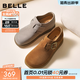 百麗（Belle）復古勃肯鞋女舒適內增高休閑全包單鞋B2849CM5 棕色 36 (230mm)