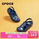卡駱馳（CROCS）洞洞鞋貝雅男鞋女鞋輕便耐磨一腳蹬拖鞋休閑鞋|10126 深藍-410 41 /42(260mm)