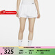 耐克（NIKE）女子短裙夏季速干褶裥網(wǎng)球運動(dòng)半身裙不對稱(chēng)百褶裙(含打底) DR6850-100 L