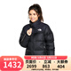 北面（The North Face）美版1996Nuptse男女款羽絨服潮牌經(jīng)典戶(hù)外700蓬-鴨/鵝絨隨機發(fā) NF0A3XEO女款LE4-黑色 M