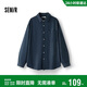 森馬（Semir）長(cháng)袖襯衫男夏季棉麻襯衣外套簡(jiǎn)約百搭小寬松翻領(lǐng)上衣101325105101