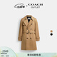 蔻馳（COACH）奧萊男士CORE風(fēng)衣戶(hù)外長(cháng)款外套百搭 卡其色 M