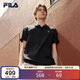FILA 斐樂(lè )官方易烊千璽同款男士短袖POLO衫2026年舒適休閑針織上衣