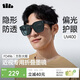 蕉下（beneunder）近視可戴太陽(yáng)鏡套鏡可折疊近視墨鏡開(kāi)車(chē)防強光大方框戶(hù)外出游