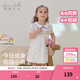 戴維貝拉（DAVE＆BELLA）新款夏裝女寶寶碎花連衣裙洋氣女童裙子純棉兒童公主裙童裙 小碎花印花【現貨】 90 cm（建議身高80-90cm）