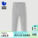 迷你巴拉女童打底褲秋冬寶寶洋氣彈力修身舒適保暖兒童長(cháng)褲 黑白色調00391 100