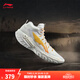 李寧桀驁2丨beng輕彈科技籃球鞋男高幫減震防滑輕便外場(chǎng)運動(dòng)鞋 標準白-3 白鷺 44