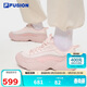 FILA FUSION斐樂(lè )官方潮牌女子鞋籃球鞋火焰鞋休閑運動(dòng)鞋時(shí)尚百搭2025春季