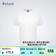 百富（BYFORD）打底內衣男棉針織領(lǐng)打底t恤短袖打底衫運動(dòng)內衣男百搭休閑-MW8842 白色 XL