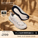 愛(ài)步（ECCO）  BIOM720運動(dòng)鞋 GORE-TEX防水透氣網(wǎng)面輕盈跑鞋 健步850343 白色/水泥灰/冰白色/砂礫灰85034361708 38