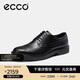 愛(ài)步（ECCO）商務(wù)皮鞋男 通勤正裝鞋德比鞋 都市倫敦系列525614 黑色41