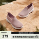 斯凱奇（Skechers）女鞋春季懶人一腳蹬健步鞋軟底減震舒適輕便休閑運動(dòng)鞋124187