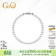 GiO珠寶 天然淡水小米珠手鏈磁吸扣珍珠手鏈年輕款 925銀磁吸扣16cm 4.5-5mm