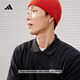 adidas休閑簡(jiǎn)約學(xué)院風(fēng)翻領(lǐng)短袖POLO衫男裝夏季阿迪達斯官方輕運動(dòng) 黑色   L
