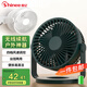 賽億蓄電款電風(fēng)扇小風(fēng)扇小臺扇風(fēng)扇小型迷你USB便攜小風(fēng)扇學(xué)生宿舍床頭辦公室桌面電風(fēng)扇2000毫安