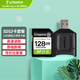 金士頓（Kingston）SD卡相機存儲卡單反微單CCD相機內存卡 class10 SDS3/128GB+MLP讀卡器
