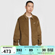 耐克（NIKE）外套男裝2026春秋季新款運動(dòng)服燈芯絨翻領(lǐng)男士上衣夾克 IM9349-235 XL