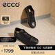 愛(ài)步（ECCO）26年春季新款輕盈舒適高端輕奢休閑板鞋男 柔酷560114 黑色42