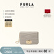 芙拉（FURLA）【禮物】1927羊皮迷你小包女士時(shí)尚菱格鏈條包單肩斜挎包 白色