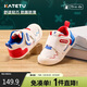 卡特兔寶寶學(xué)步鞋春季新品小K盾機能鞋男女童寶寶幼兒園小白鞋X3CE016