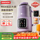 大宇（DAEWOO）破壁機家用豆漿機 1L微壓2-3人食全自動(dòng)輕音五谷雜糧免煮免手洗榨汁料理輔食機 紫色SM09