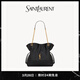 YSL圣羅蘭 女士JAMIE SHOPPING小號羊皮革托特包 黑色 U