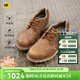 卡特（CAT）休閑皮鞋工裝鞋男鞋新品經(jīng)典款防水牛皮ease戶(hù)外鞋商場(chǎng)同款 棕色P720683 42