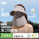 蕉下（beneunder）遮陽(yáng)帽男防曬帽女磁吸防曬面罩全臉口罩太陽(yáng)帽空頂帽敏感肌便攜