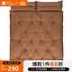 牧高笛（MOBIGARDEN）防潮墊 戶(hù)外露營(yíng)可拼接帶枕頭雙人自動(dòng)充氣墊 NX19663004 栗棕色