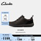Clarks其樂(lè )AshcombeLoGTX男士戶(hù)外徒步登山鞋防潑水休閑皮鞋 黑色 261520757 41