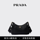 PRADA/普拉達【禮物】女士Prada Explore Re-Nylon單肩包 黑色