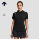 迪桑特（DESCENTE）WOMEN’S TRAINING系列女士吸濕速干短袖POLO衫 BK-黑色 M (165/84A)
