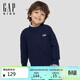 蓋璞【大小童同款】男女童秋季款刺繡logo毛衣兒童裝805915