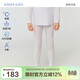 愛(ài)慕兒童（AIMER KIDS）奶皮衣男女孩秋衣秋褲 輕暖【5~15℃】女長(cháng)褲-芋紫 160