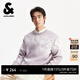 杰克·瓊斯（JACK&JONES）秋冬季毛衣針織衫內搭男裝時(shí)尚潮百搭寬松字母滿(mǎn)印上衣225413022 C38冰島紫 常規 M （175）