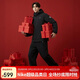 耐克NIKE男子連帽棉服 馬年限定 保暖外套IQ3715-010黑XL