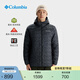 Columbia哥倫比亞男女無(wú)縫熱壓銀點(diǎn)拒水650蓬鴨絨保暖羽絨服WE6610 010亞太修身版型 黑色 M (175/96A)