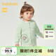 巴拉巴拉童裝毛衣寶寶針織衫女童嬰兒春裝立體章仔趣味口袋清新萌 豆沙綠40038 90