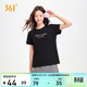 361°t恤女春夏季圓領(lǐng)印花透氣寬松運動(dòng)上衣休閑服短袖662629106-4