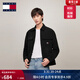 TOMMY JEANS【燈芯絨】秋冬男美式街頭潮流復古工裝風(fēng)翻領(lǐng)寬松襯衫外套 黑色BDS S （推薦：130-140斤）
