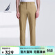 諾帝卡（NAUTICA）【商場(chǎng)同款】男裝春夏棉氨混紡休閑褲PO4111 黃棕色2DN 30 