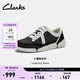 Clarks其樂(lè )Trigenic系列三瓣鞋新款女士輕盈運動(dòng)鞋百搭厚底增高休閑鞋 【黑白熊貓】261811564 Nova 37.5