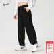 耐克（NIKE）女褲 2026春季新款簡(jiǎn)約刺繡logo舒適透氣運動(dòng)休閑褲潮流束腳衛褲 熱推/束腳毛圈/尺碼偏大一碼 M (160/66A)