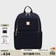 暇步士（Hush Puppies）背包女士雙肩包時(shí)尚大容量休閑書(shū)包運動(dòng)包輕便通勤電腦包旅行包女 黑色HA-147280575