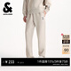 杰克·瓊斯（JACK&JONES）春季男裝時(shí)尚百搭NBA聯(lián)名衛褲休閑褲長(cháng)褲褲子常規男款22531D008 淺卡其花灰 常規 30 170