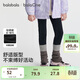 巴拉巴拉balaOne童裝兒童打底褲女童2025秋冬裝加絨長(cháng)褲耐磨208425123004