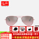 雷朋(RayBan)雷朋太陽(yáng)鏡墨鏡兒童飛行員青少年潮流遮陽(yáng)0RJ9506S 211/7E-52
