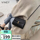 viney包包女包牛皮斜挎包品牌洋氣單肩手機包生日禮物高級感送女友老婆