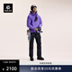 KAILAS凱樂(lè )石狼塔PLUS軟殼褲GTX防風(fēng)加絨保暖耐磨戶(hù)外彈力登山褲男 玄青黑 32