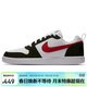 耐克NIKE男休閑鞋COURT BOROUGH運動(dòng)鞋838937-102黑白/紅41